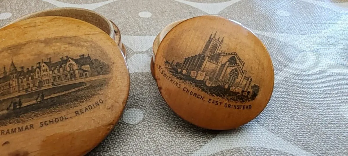 3 Mauchline boxes - Image 2