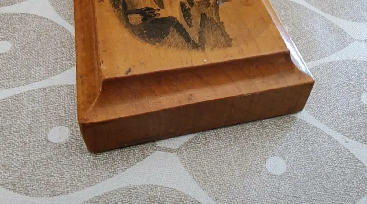 Vintage Mauchline Ware desk piece - Image 3