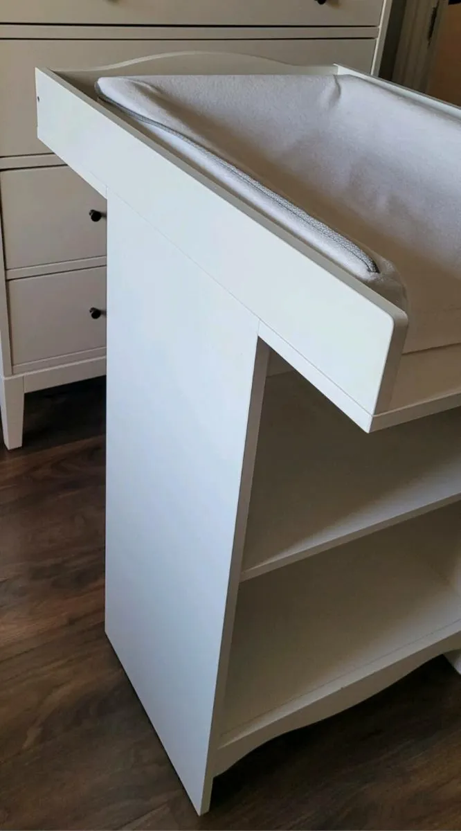 IKEA changing table with babycare mat + cover - Image 3