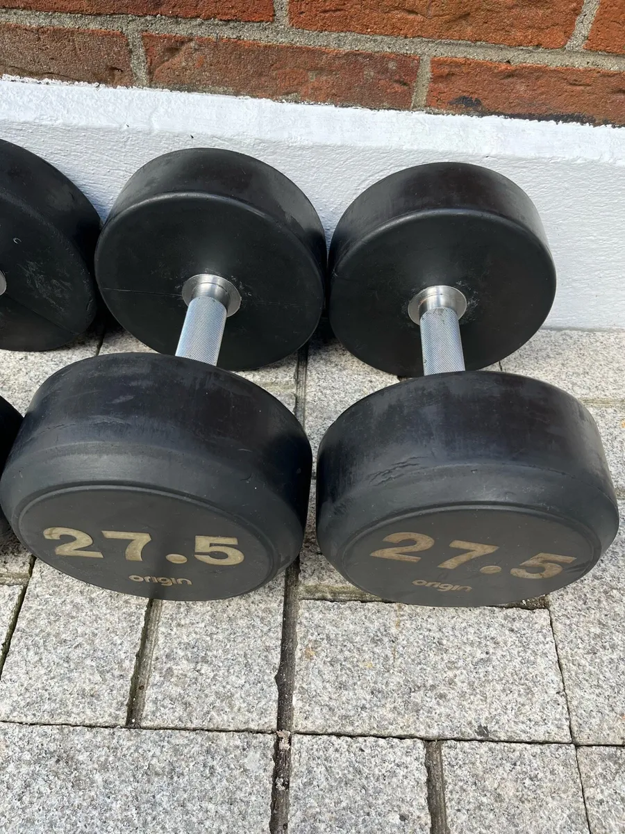 202kg origin fitness dumbbells - Image 3