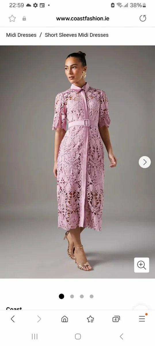 Coast lace dress
