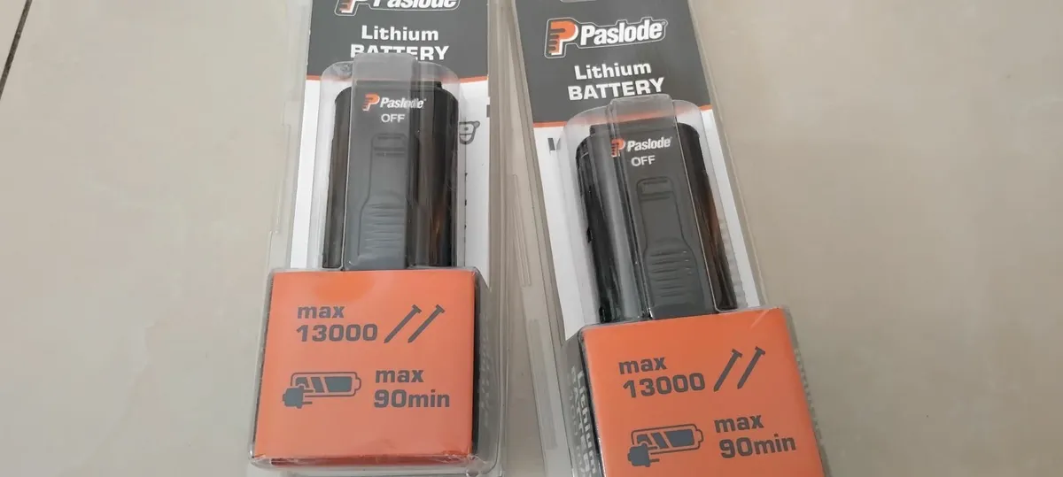 Paslode Lithium Batteries - Image 1