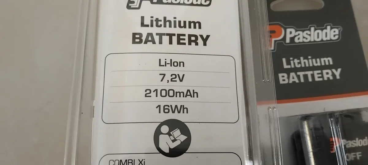 Paslode Lithium Batteries - Image 2