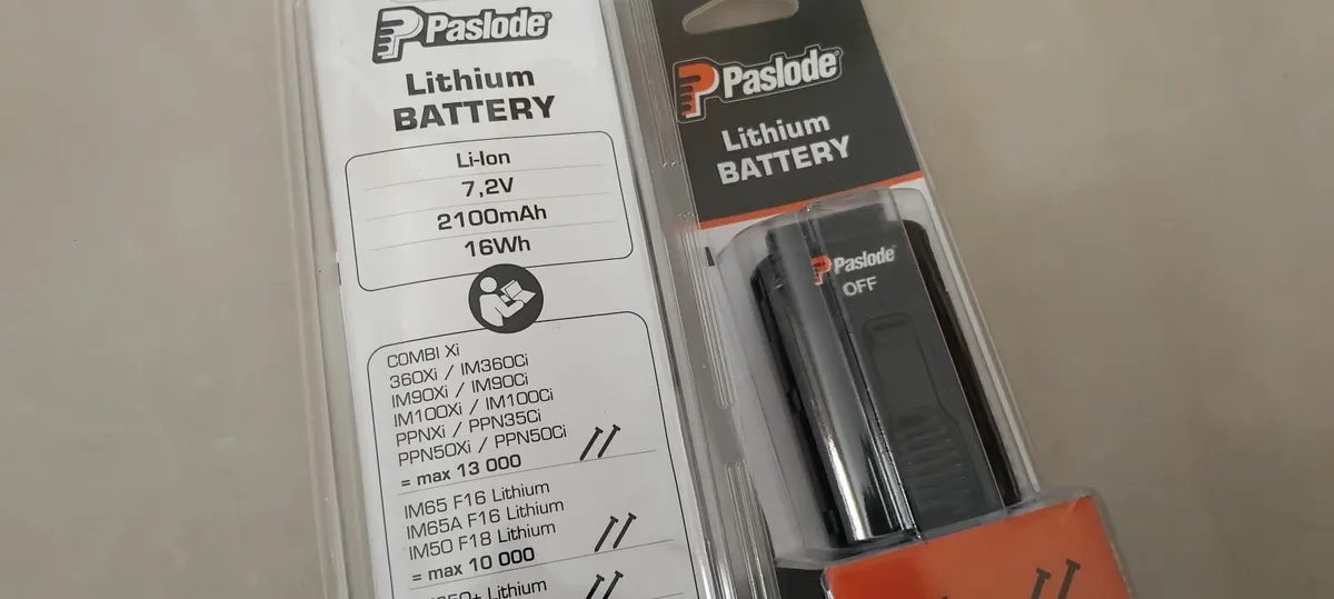 Paslode Lithium Batteries - Image 4