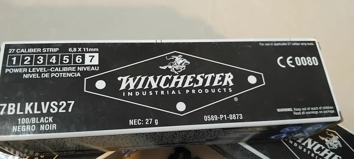 Winchester/Hilti DX450 DX460 Cartridge Strips - Image 1
