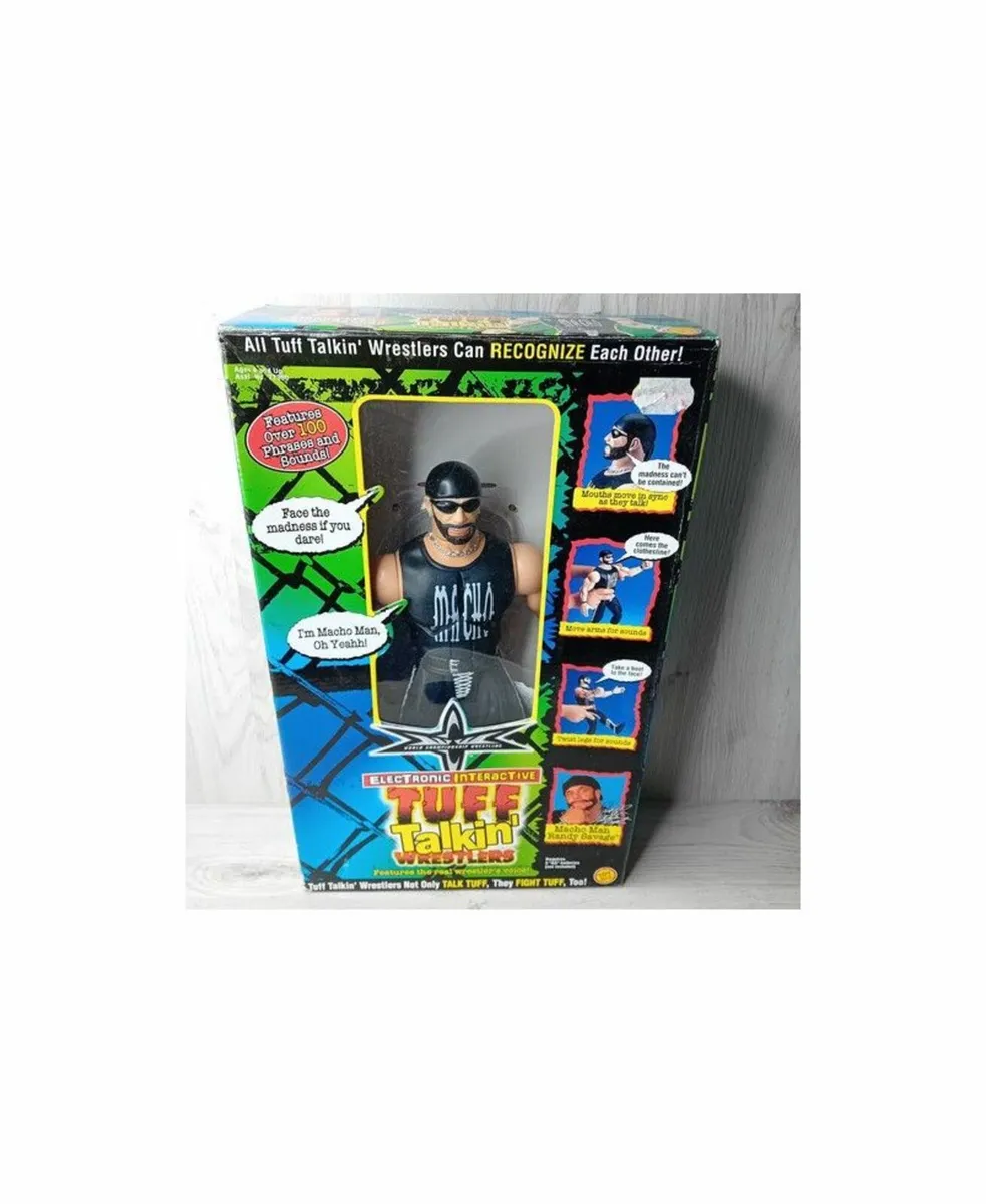 TUFF TALKING WRESTLERS MACHO MAN RANDY NEW