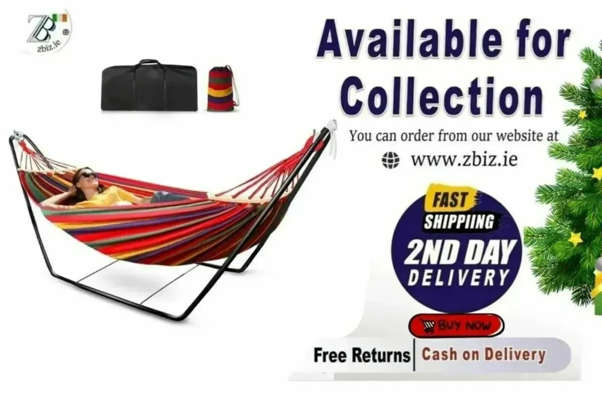 Maximum Comfort with Spreader Bar Hammock - Image 1
