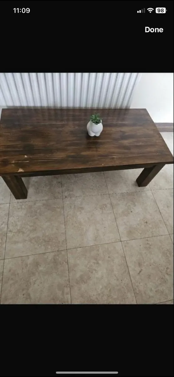 Coffee table solid - Image 1