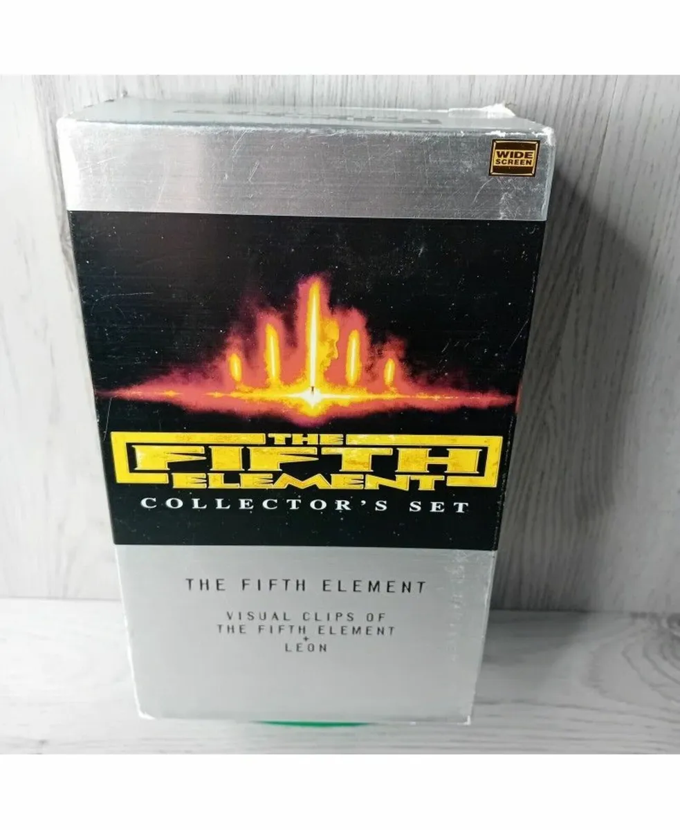 THE FIFTH ELEMENT COLLECTORS SET VHS JAPANESE