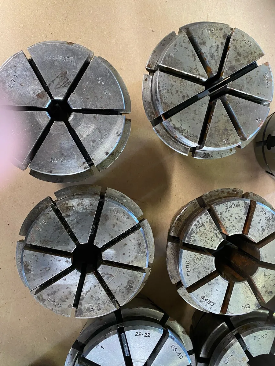 Crawford lathe collets - Image 2