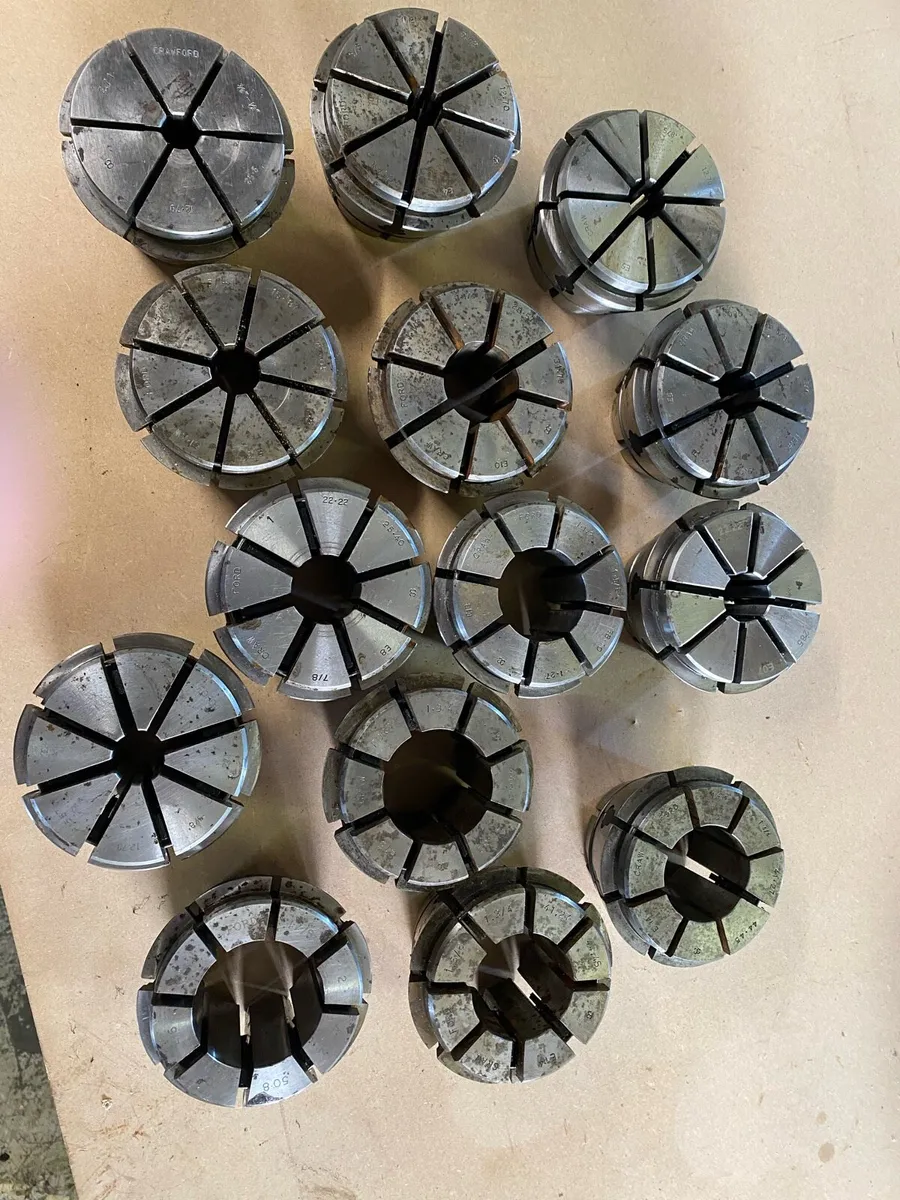 Crawford lathe collets - Image 1