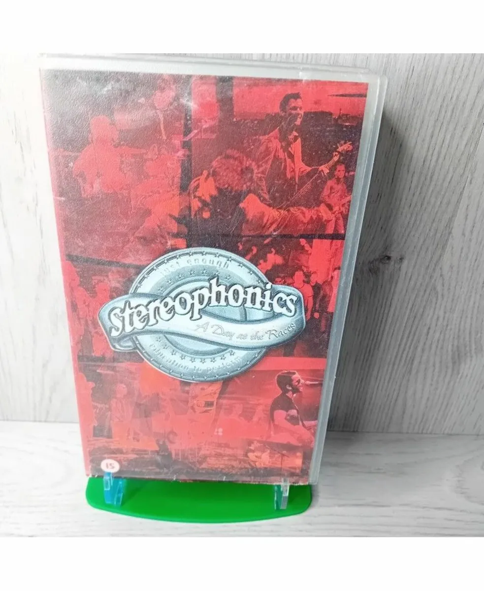 STEREOPHONICS A DAY AT THE RACES VHS TAPE RARE