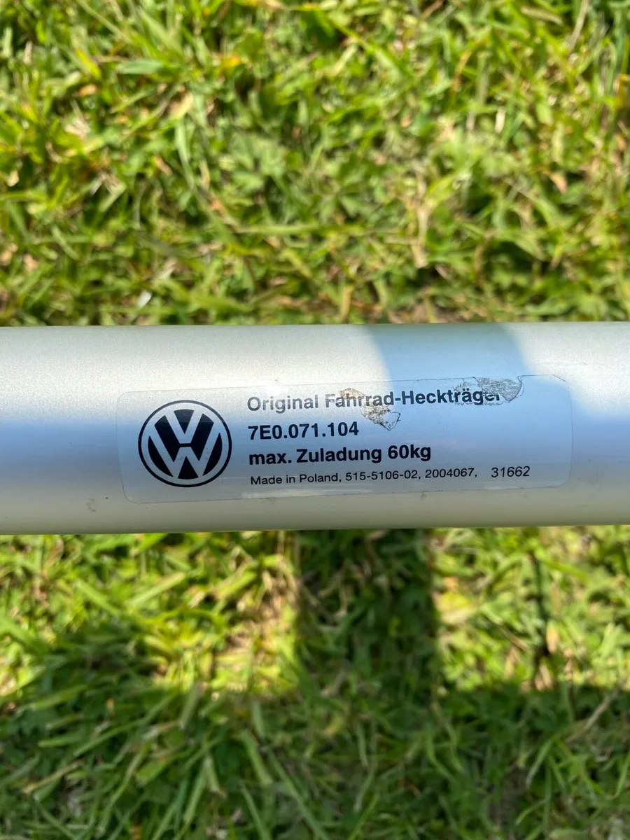 Genuine VW 4 bike rack - Image 1