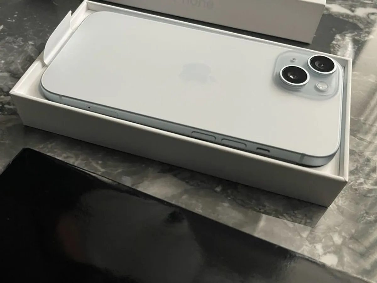 iPhone 15 128GB Blue Factory Unlocked - Physical Store - Free Delivery - Receipt - Image 4