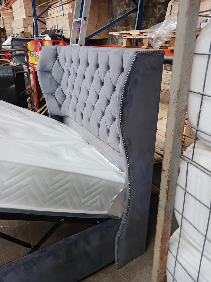 Free Delivery Wingback Frame Beds - Image 4