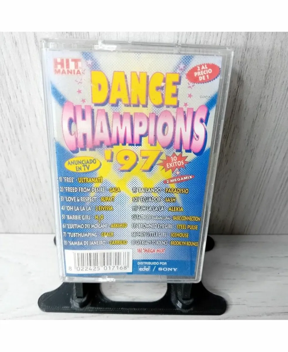 HIT MANIA DANCE CHAMPIONS 97 CASSETTE TAPE ALBUM