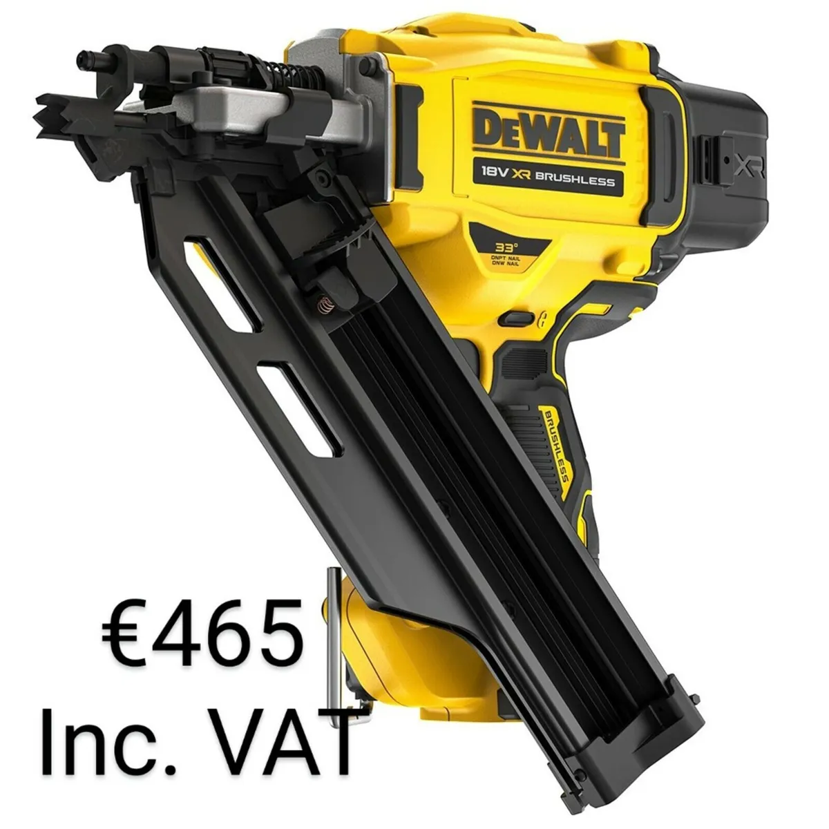 DeWalt DCN930 Latest Model 18v 1st Fix Nail Gun
