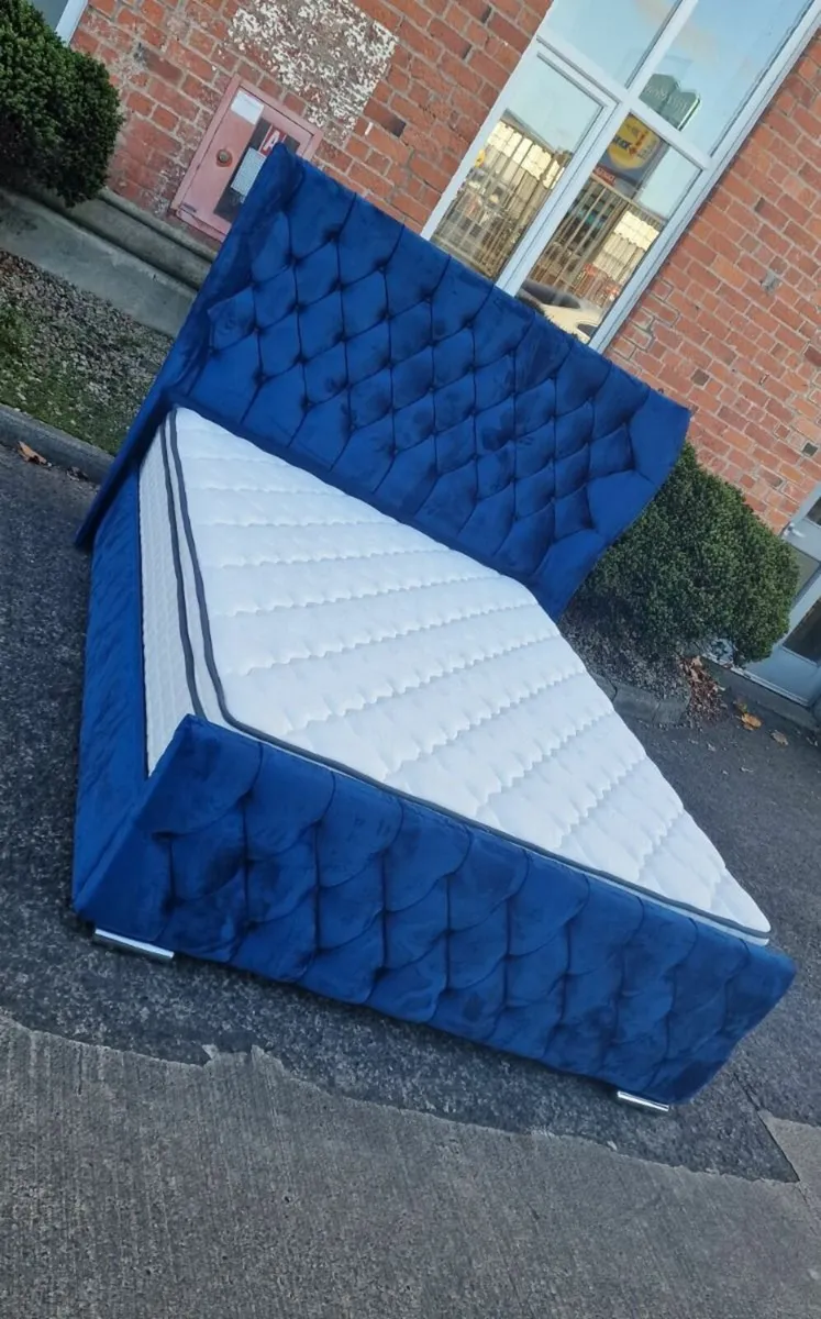 Dubai Wingback Beds Free Delivery - Image 2