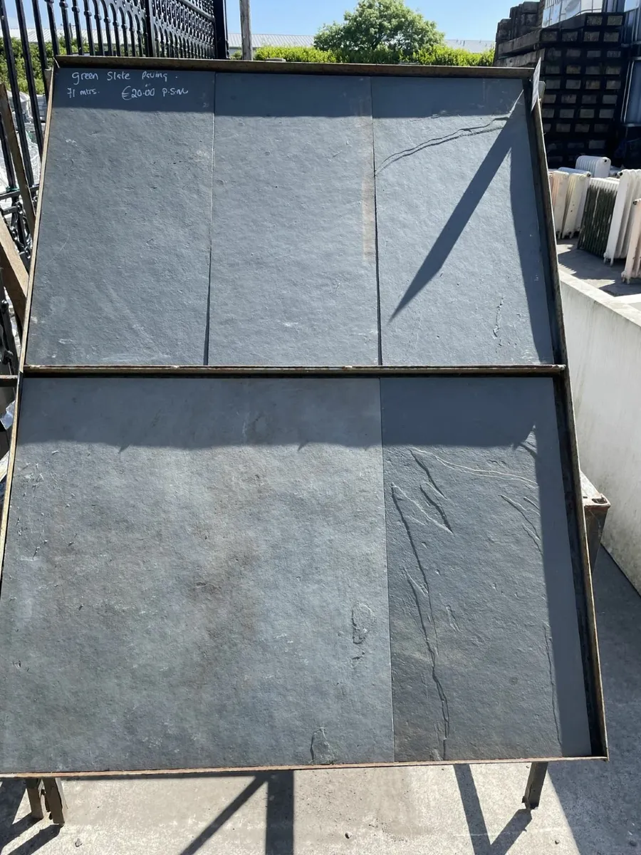 Green Slate Paving Reduced - Image 1