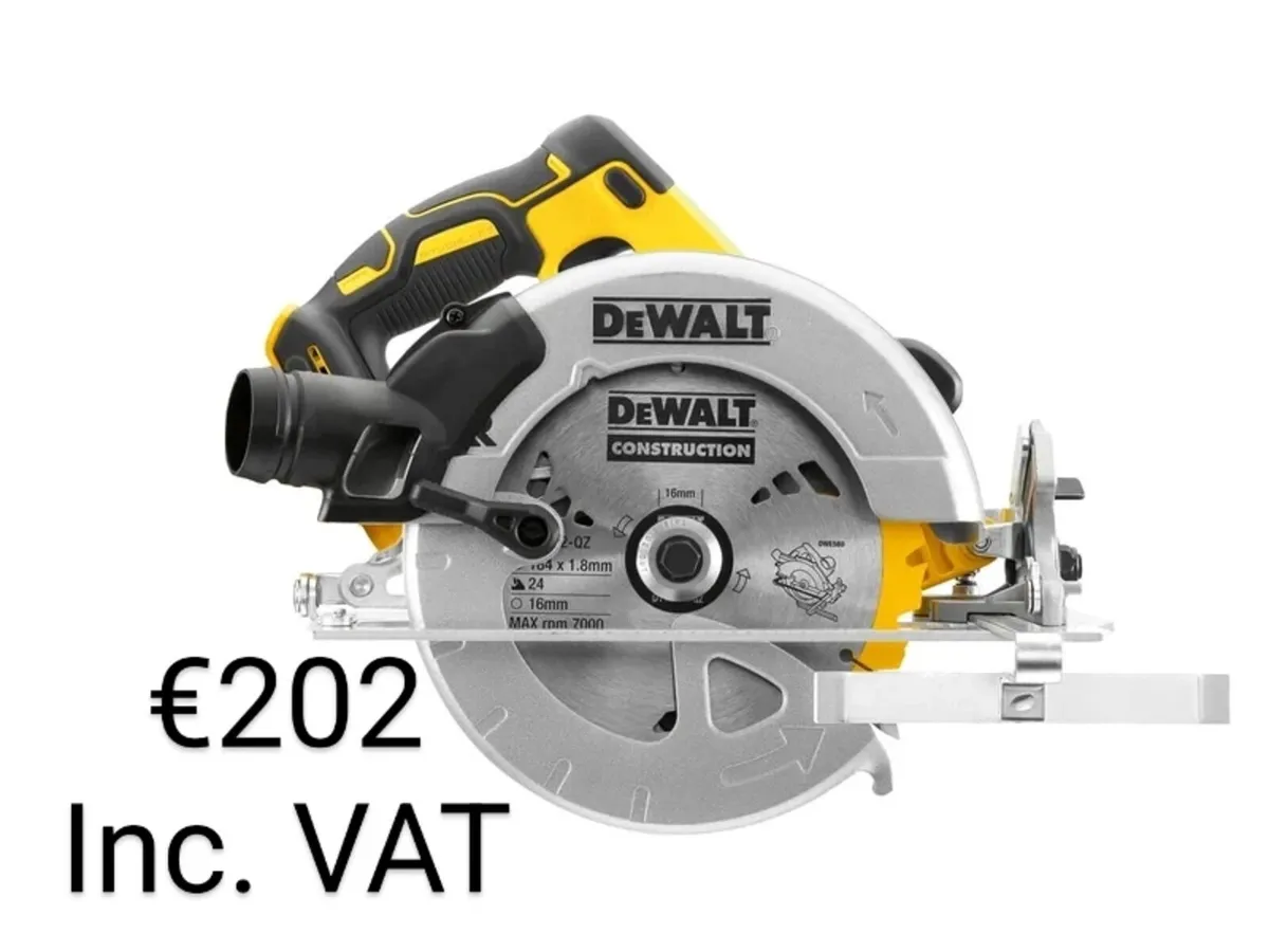 DeWalt DCS570 18v Brushless 184mm Circular Saw