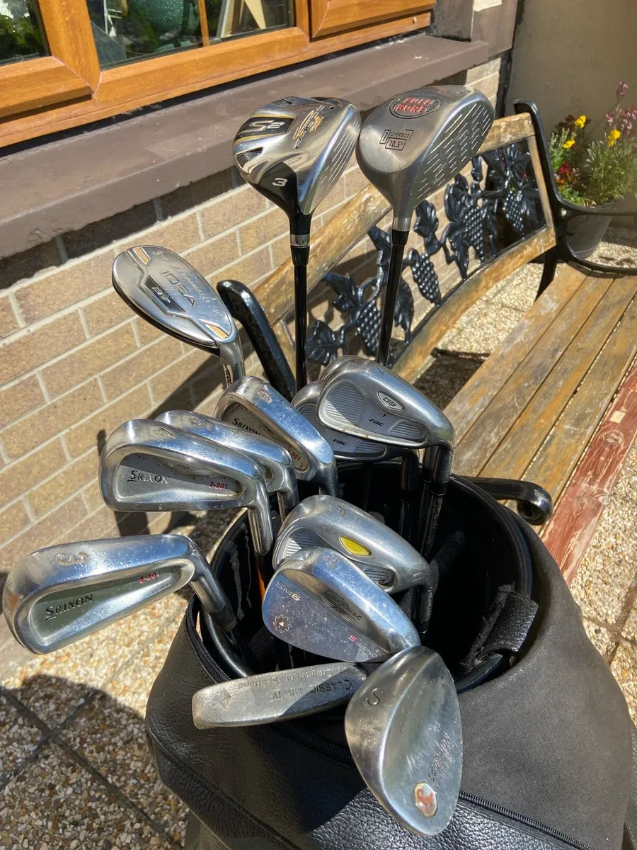 Golf. Clubs.  &. Bag - Image 2