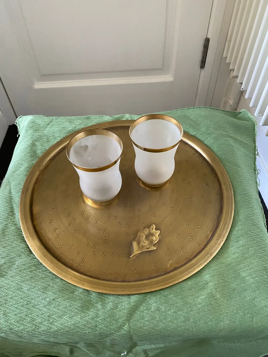 Brass tray - Image 1