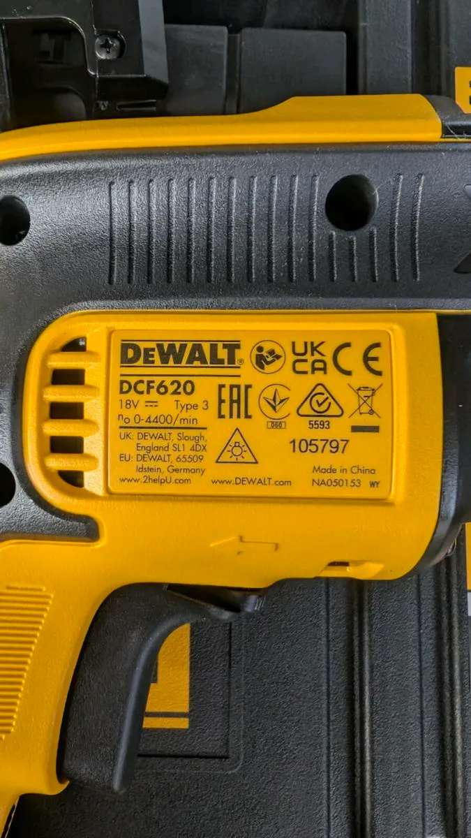 DeWalt Brushless 18v Drywall Screwdriver - New - Image 3