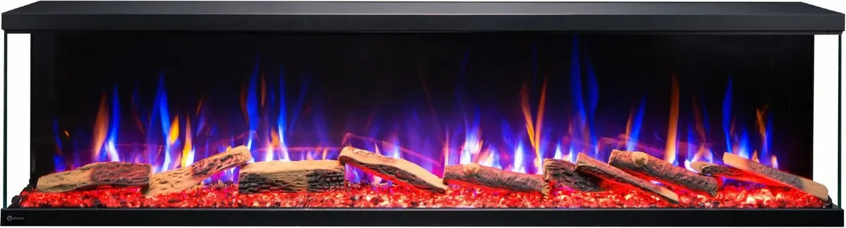 3 sides electric fireplace FREE delivery all IRL - Image 3