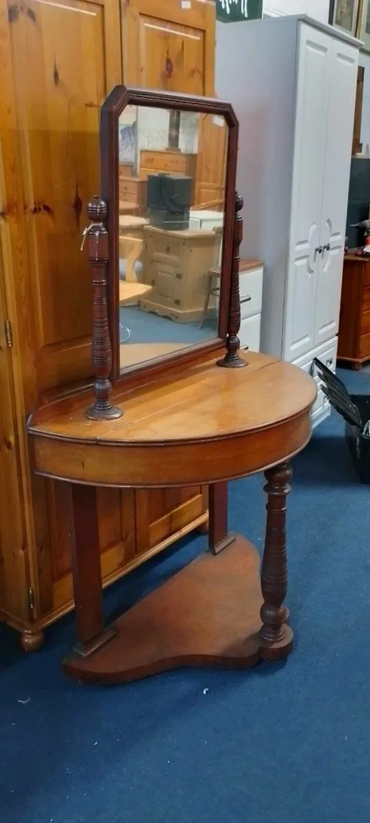 Victorian Mirrored Hall Table - Image 1