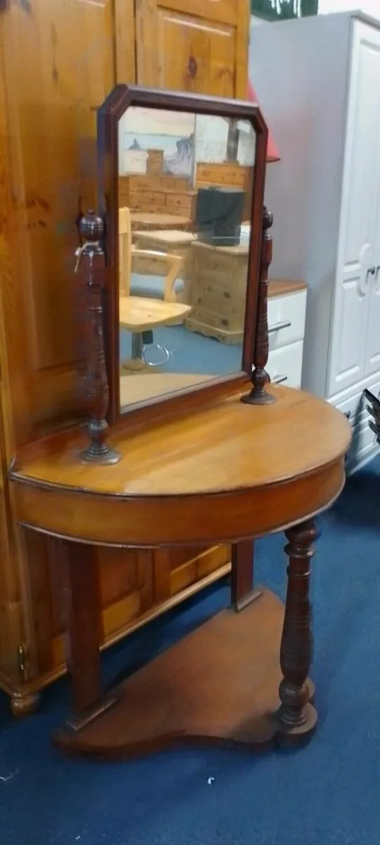 Victorian Mirrored Hall Table - Image 2