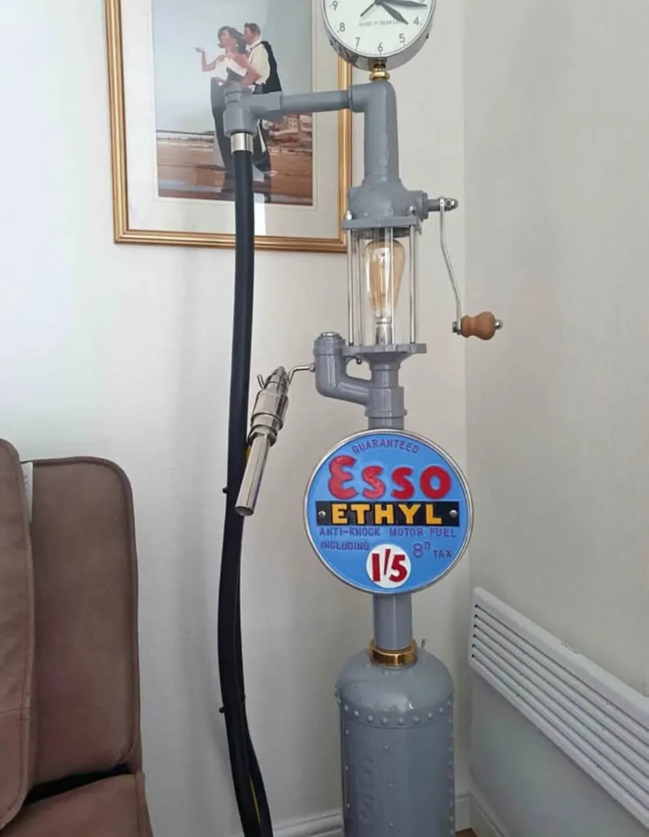 Vintage Esso Petrol Pump - Image 3