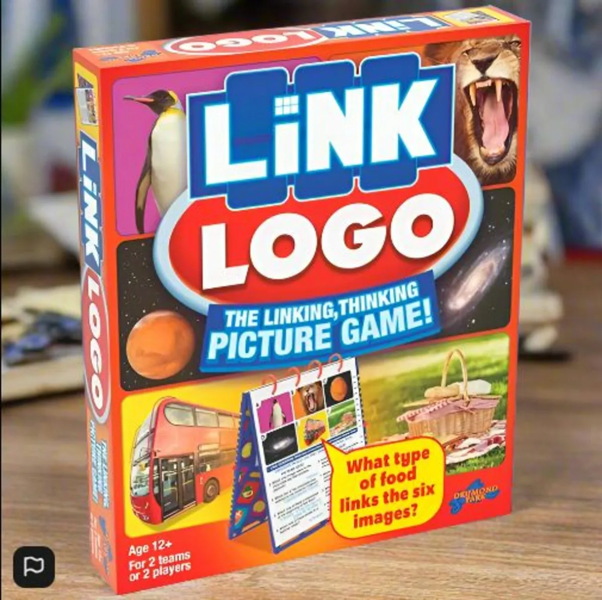 Link Logo Family Board Game By Drummond Park - Image 1