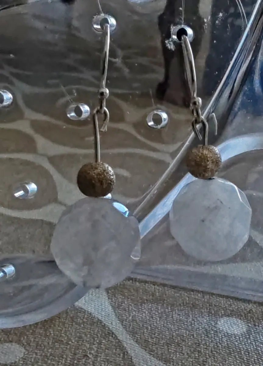 3 pr. Sterling silver earrings - Image 3