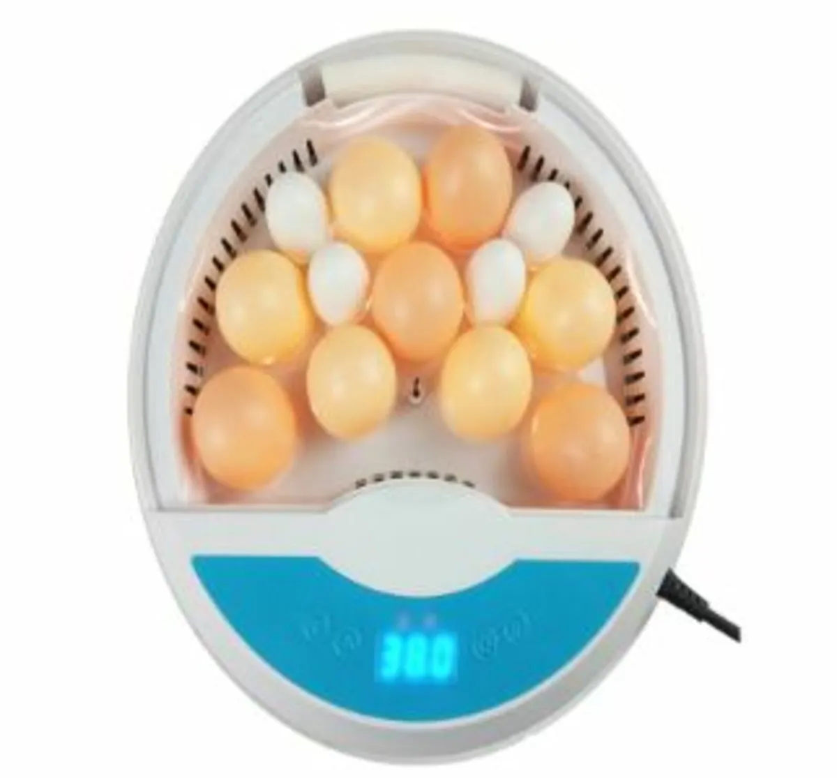 9 eggs + 4 bird eggsAutomatic Egg Incubator – Farm - Image 3