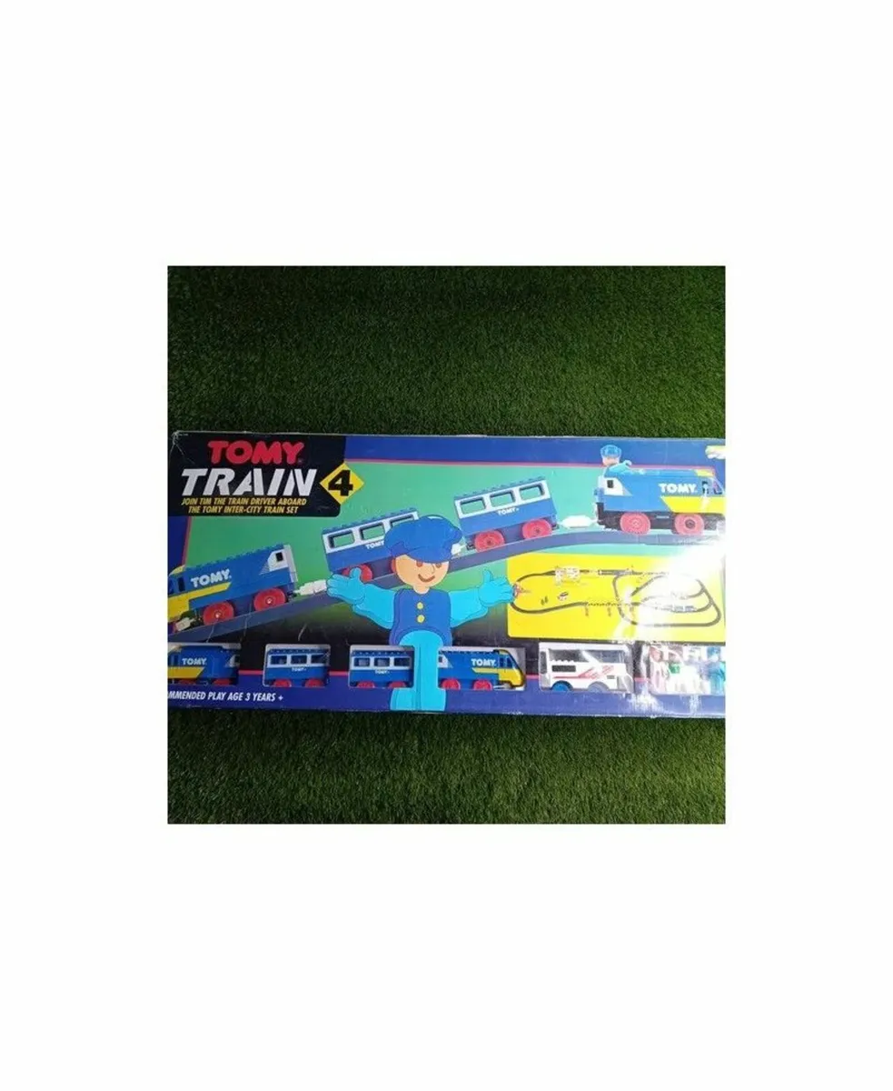TOMY TRAIN 4 INTER CITY TRAIN SET 1989 - NEW