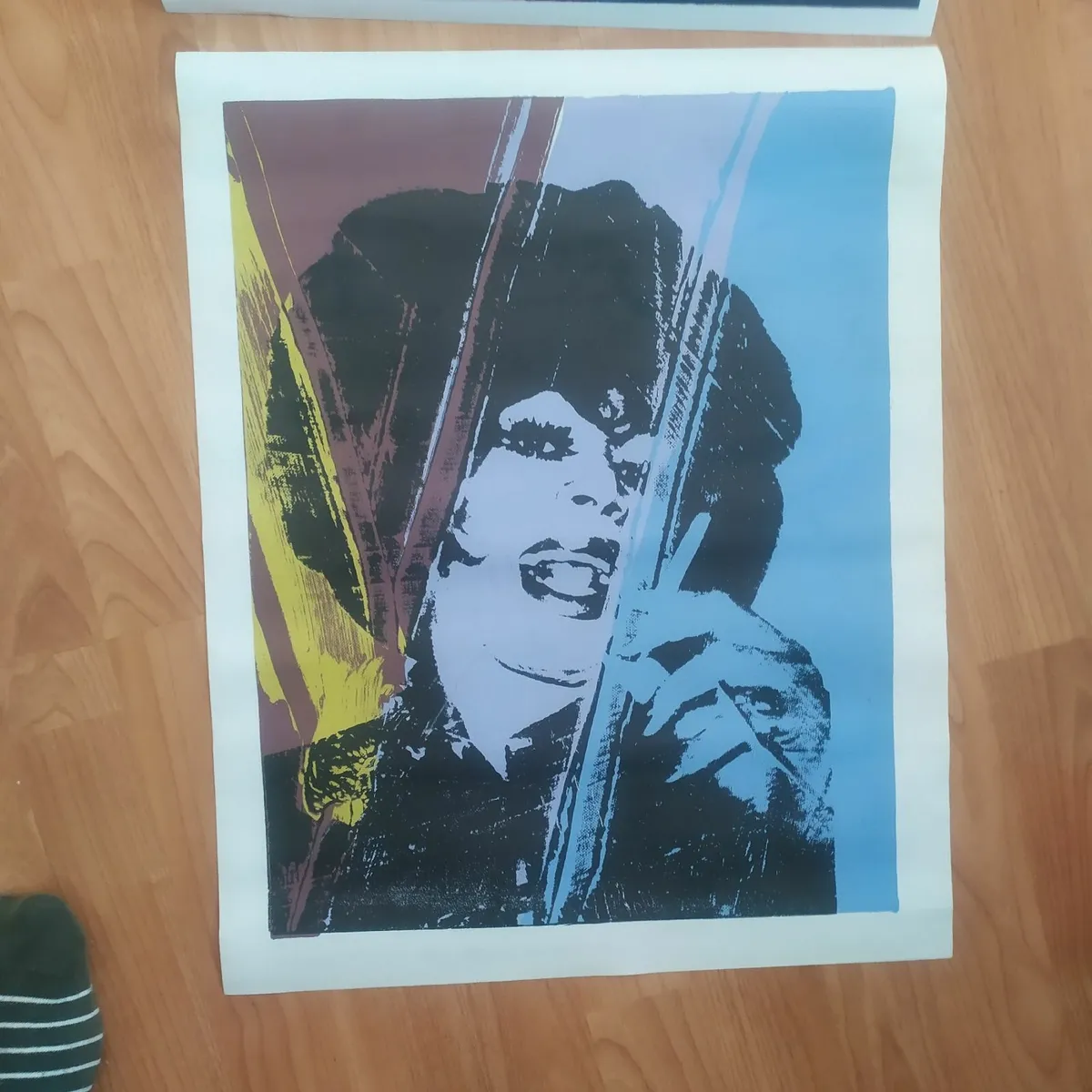 Abdy Warhol canvas art.  (2)  Gay interest. - Image 1