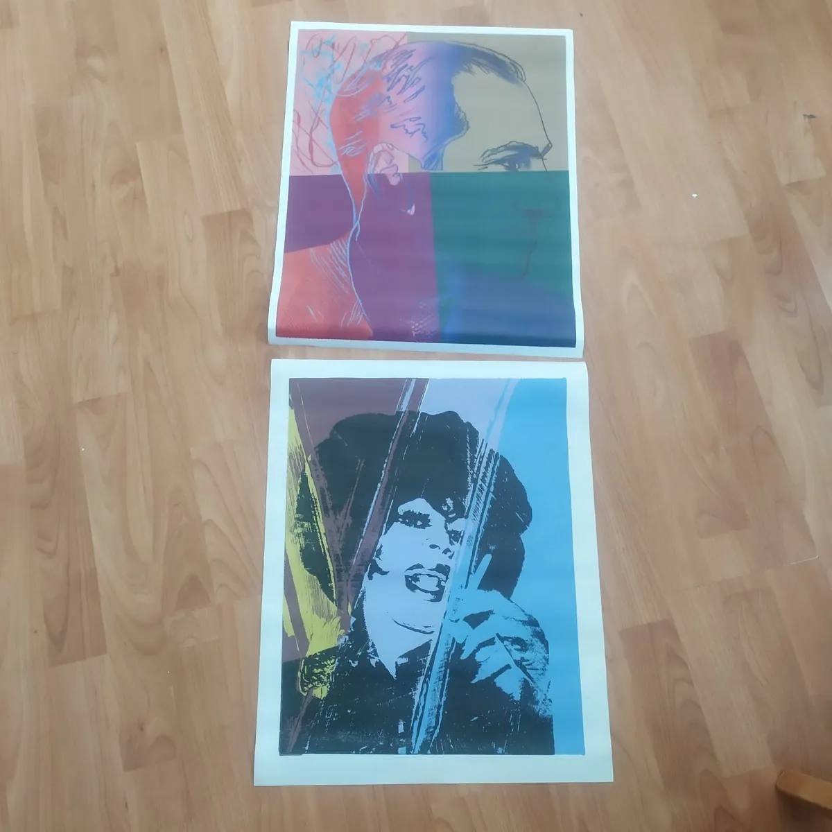 Abdy Warhol canvas art.  (2)  Gay interest. - Image 2
