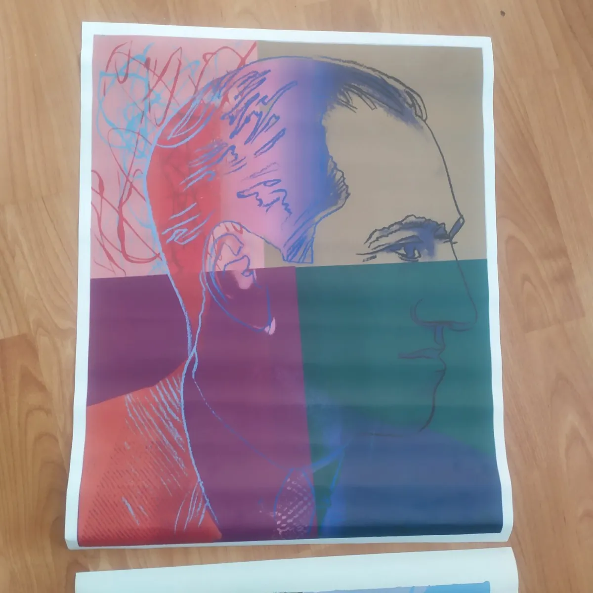 Abdy Warhol canvas art.  (2)  Gay interest. - Image 3