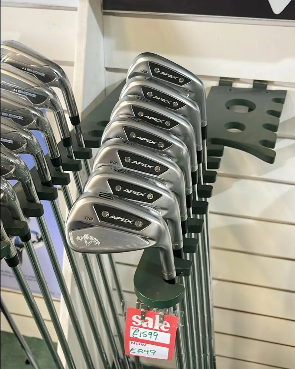 Callaway Apex CB 24 4-10(7) Stiff  €1599 Now €899 - Image 3