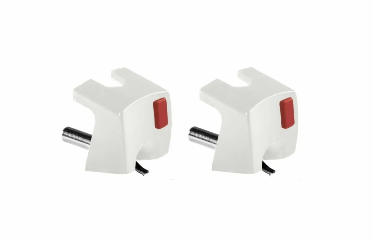 2 x Stanton 500 Replacement Stylus + Vinyl Record - Image 1