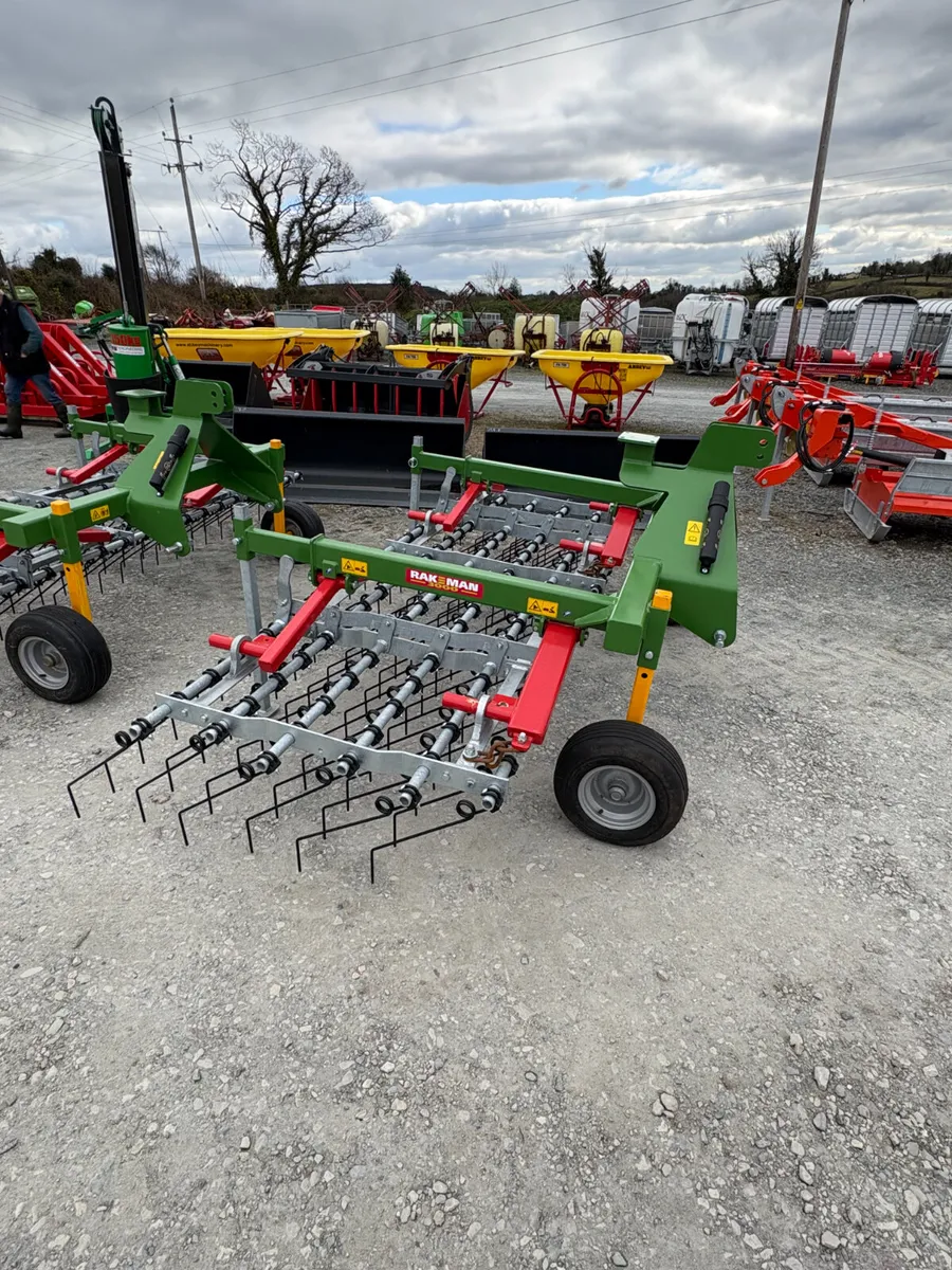 New Rakeman/Ward Grass Tine Harrows 3MTR - Image 1