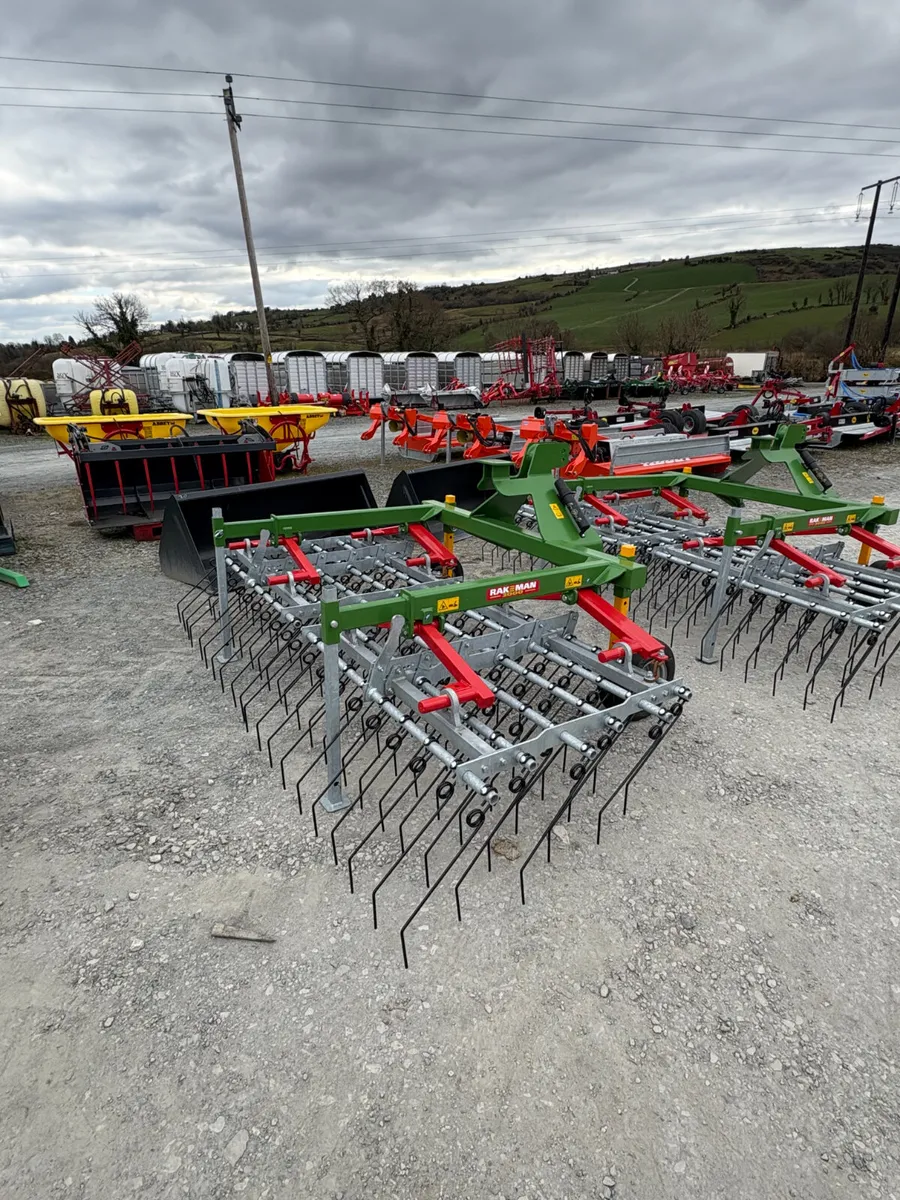 New Rakeman/Ward Grass Tine Harrows 3MTR - Image 2