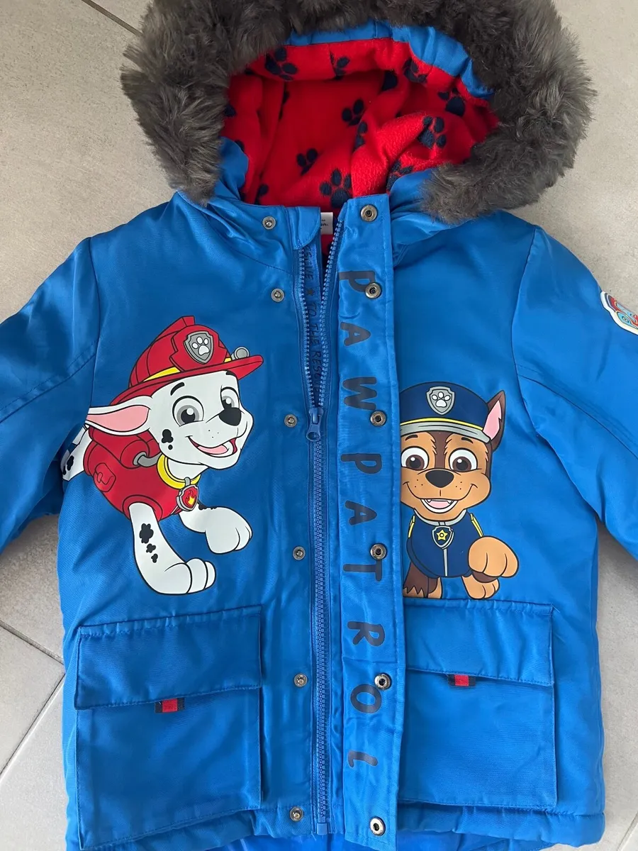 Paw Patrol Winter jacket size 6-7 years - Image 1
