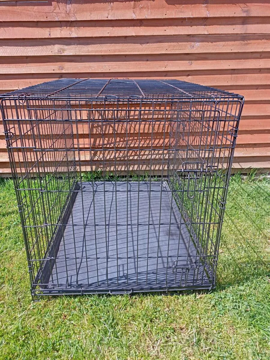 Extra large dog travel cage. - Image 1