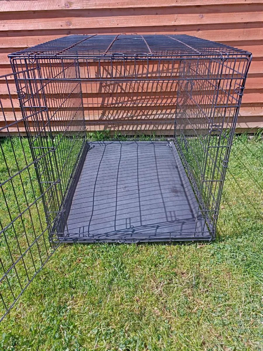 Extra large dog travel cage. - Image 2