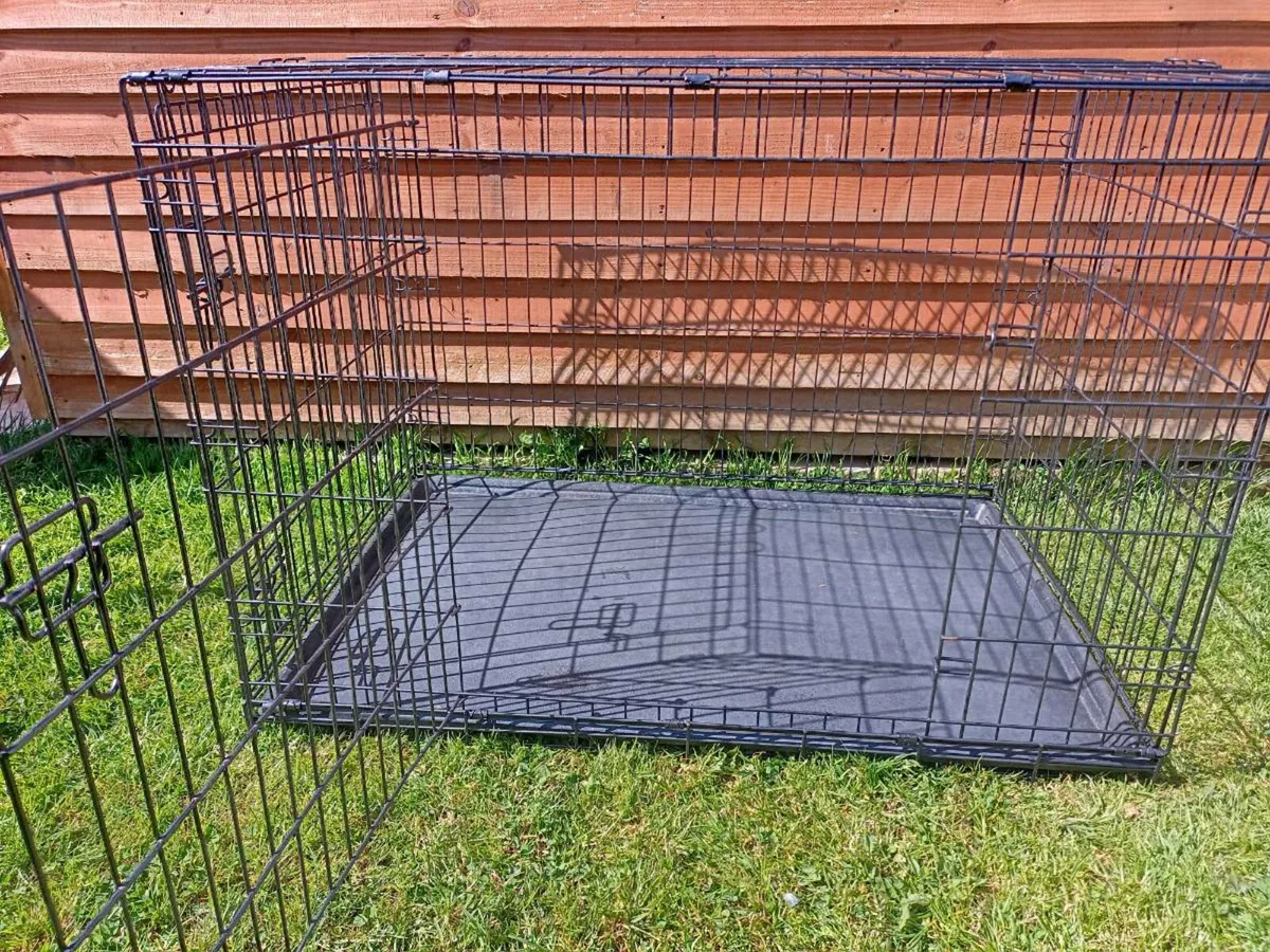 Extra large dog travel cage. - Image 3