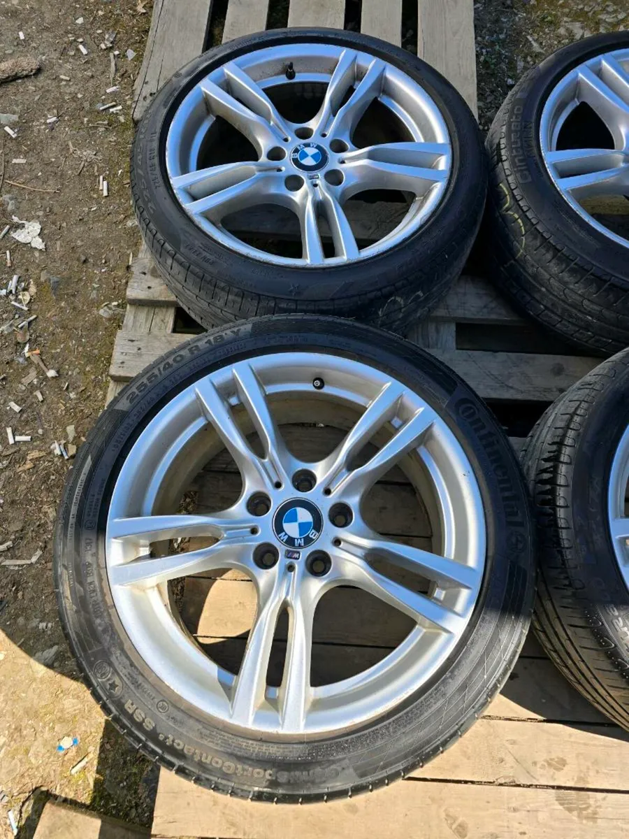18" Bmw 5x120 Genuine MSport Staggered - Image 2