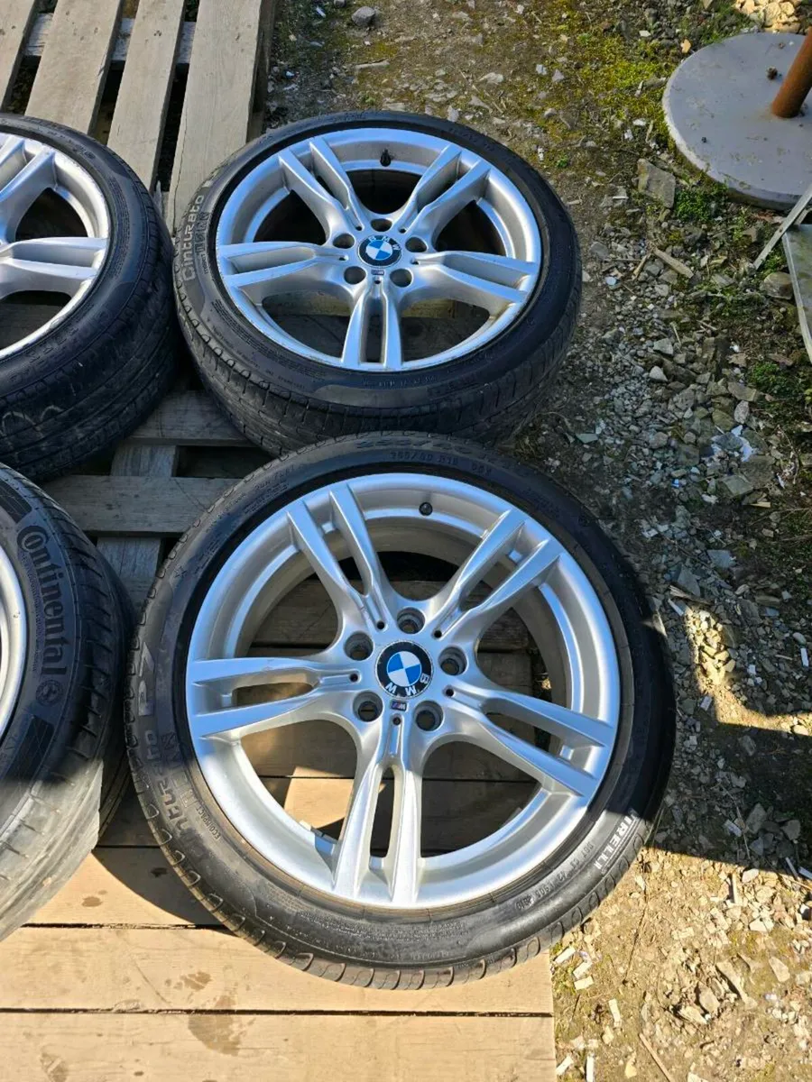 18" Bmw 5x120 Genuine MSport Staggered - Image 3