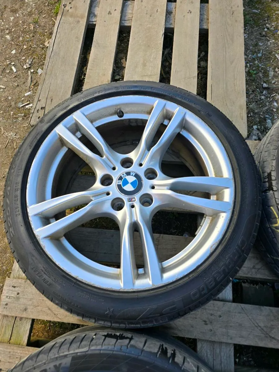 18" Bmw 5x120 Genuine MSport Staggered - Image 4