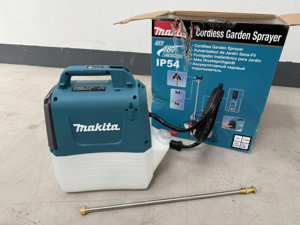 New Makita Garden Sprayer **Online Auction** - Image 1